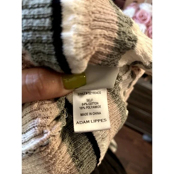 Adam Lippes Striped Midi Polo Dress - Picture 13 of 15